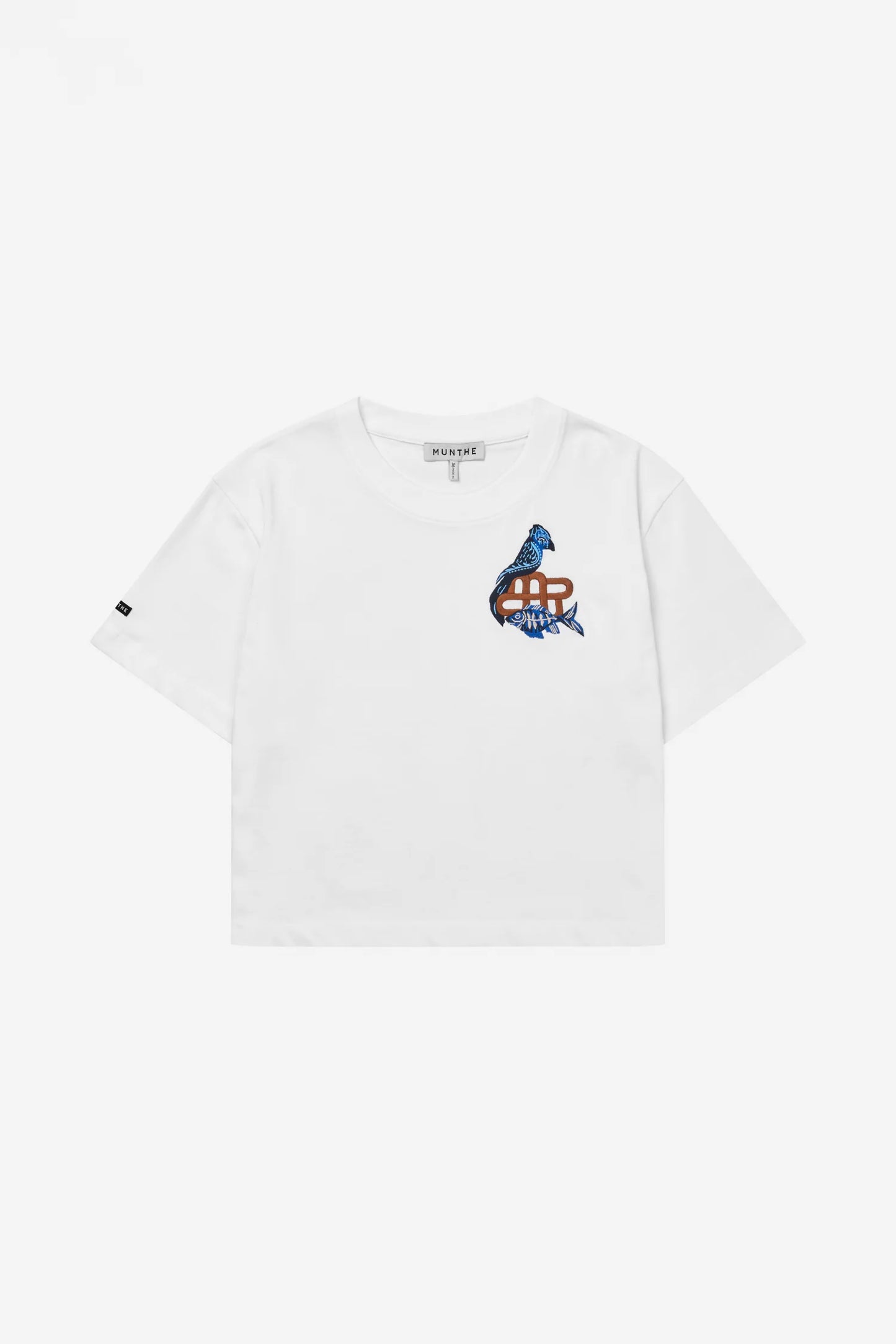 Nuri T-Shirt White, Munthe, Såininorden