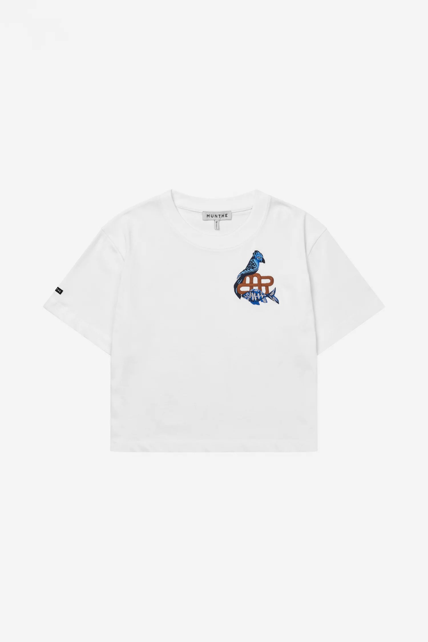 Nuri T-Shirt White, Munthe, Såininorden
