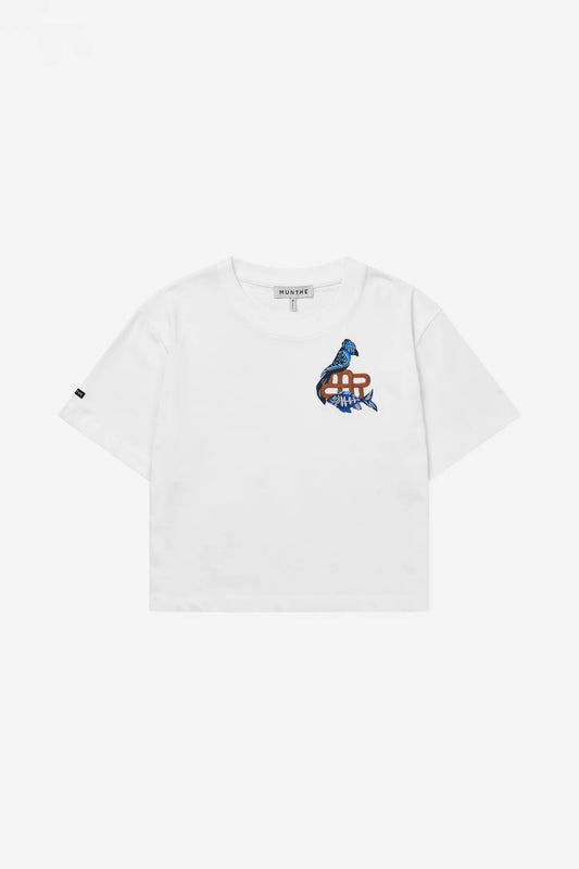 Nuri T-Shirt White, Munthe, Såininorden