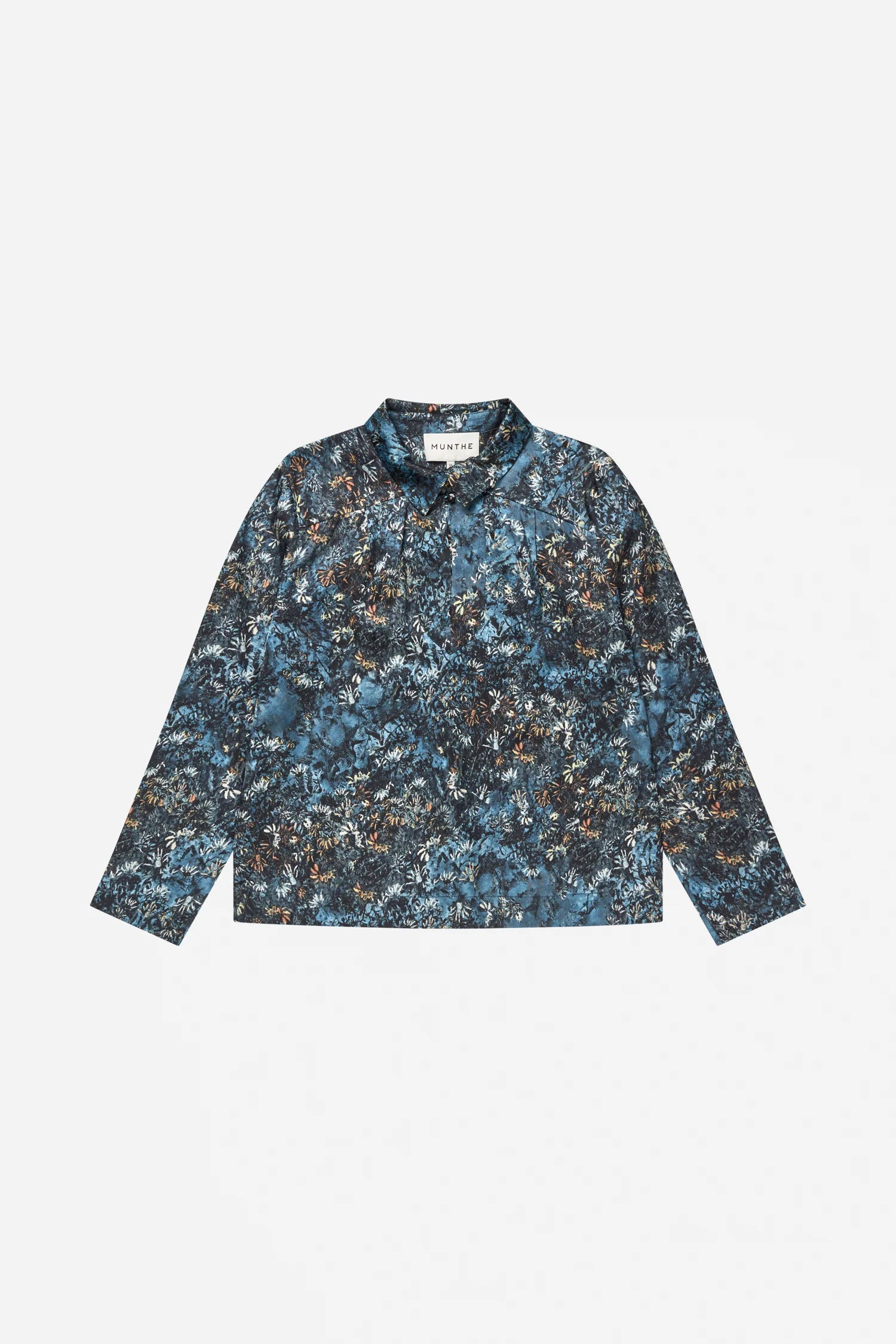 Vignette Top Print Blue, Munthe, Såininorden