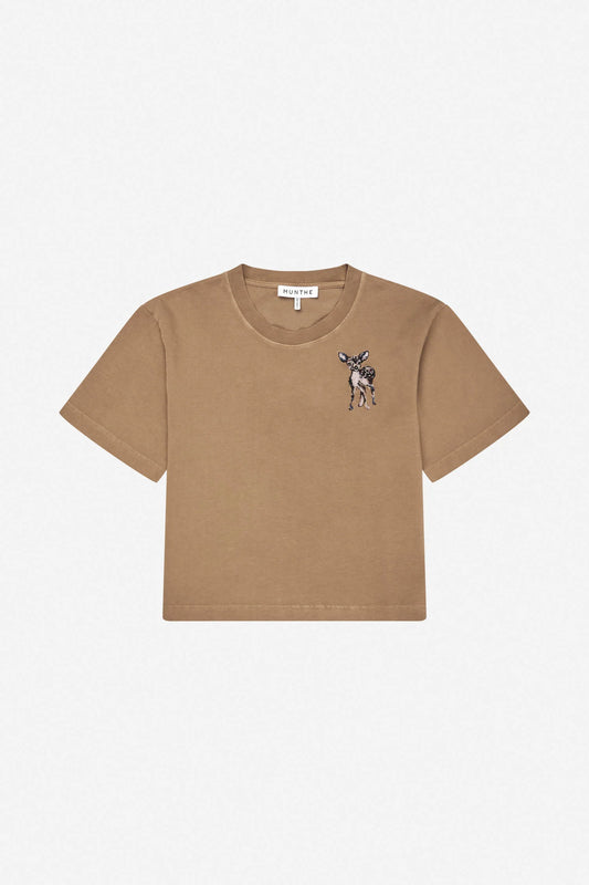 Celesthia T-shirt Camel, Munthe