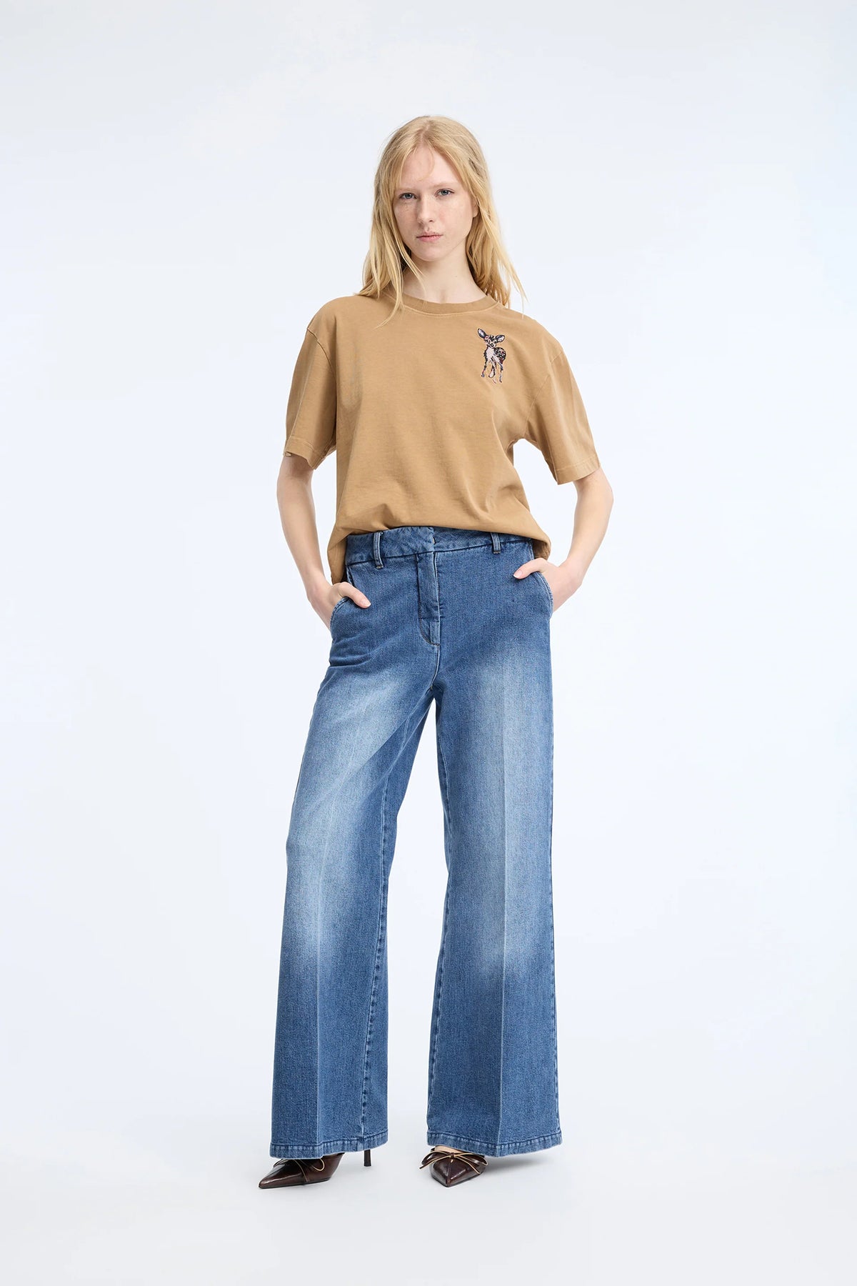 Celesthia T-shirt, Camel