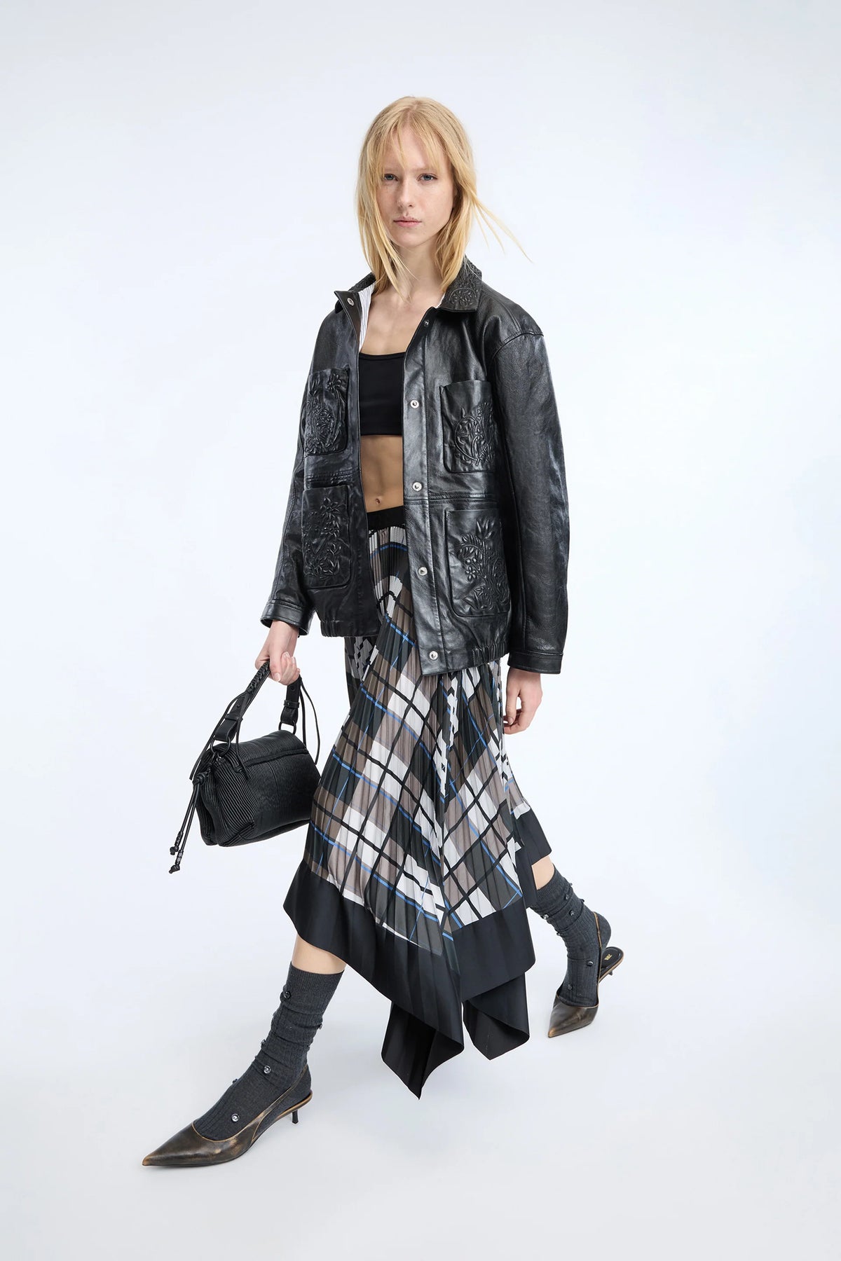 Cynthia Skirt, Print Brown