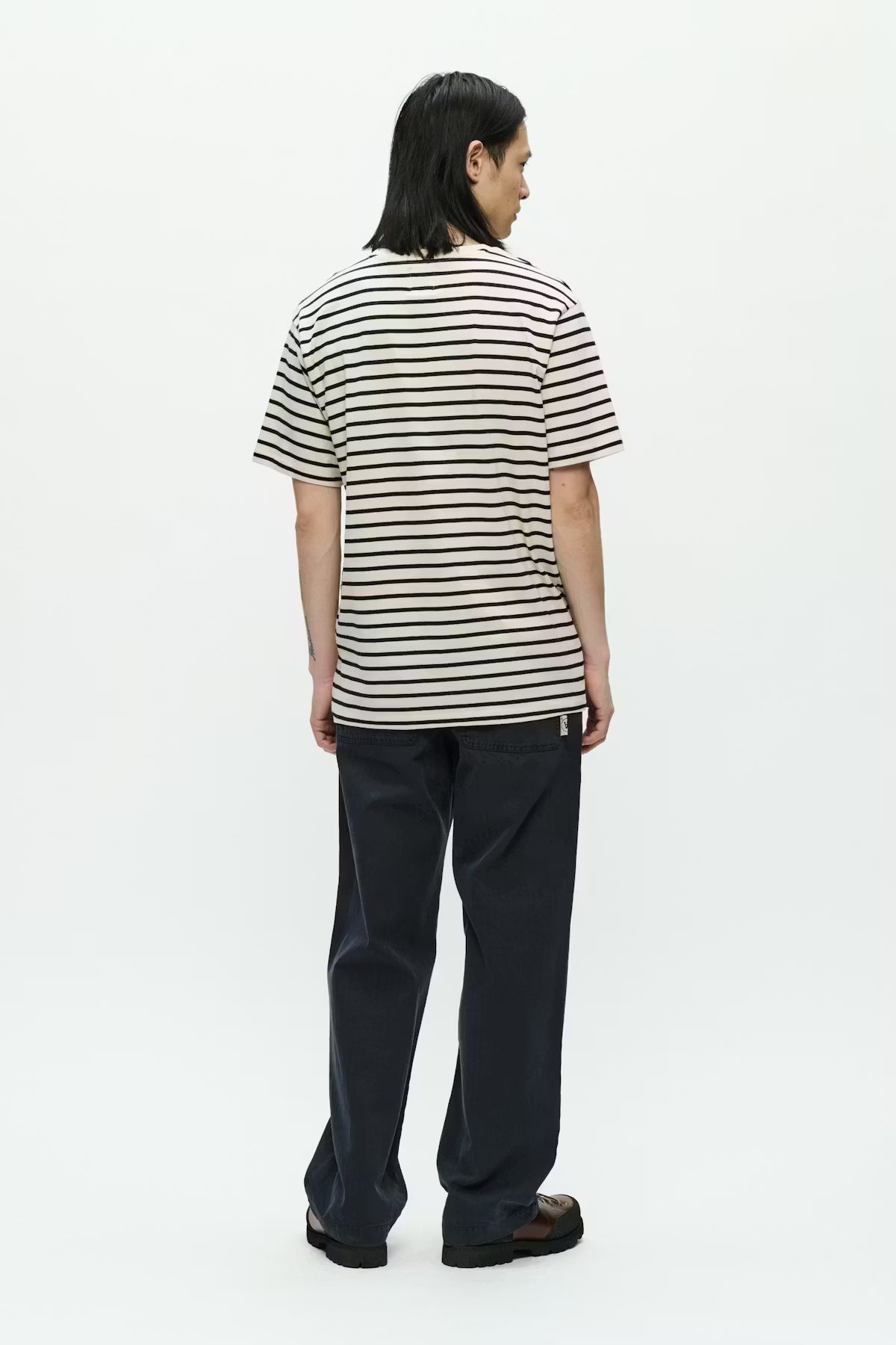 WWAce Stripe T-shirt, Black Beauty