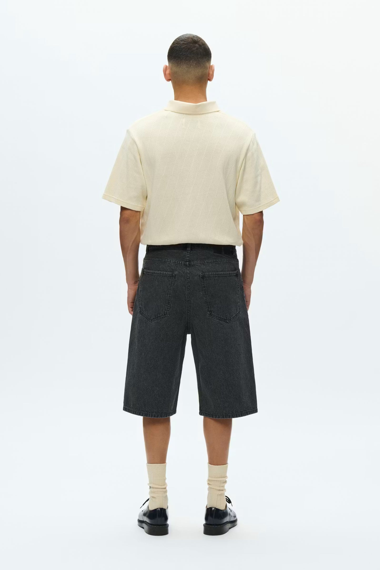 WWType 16 Jorts, Washed Black