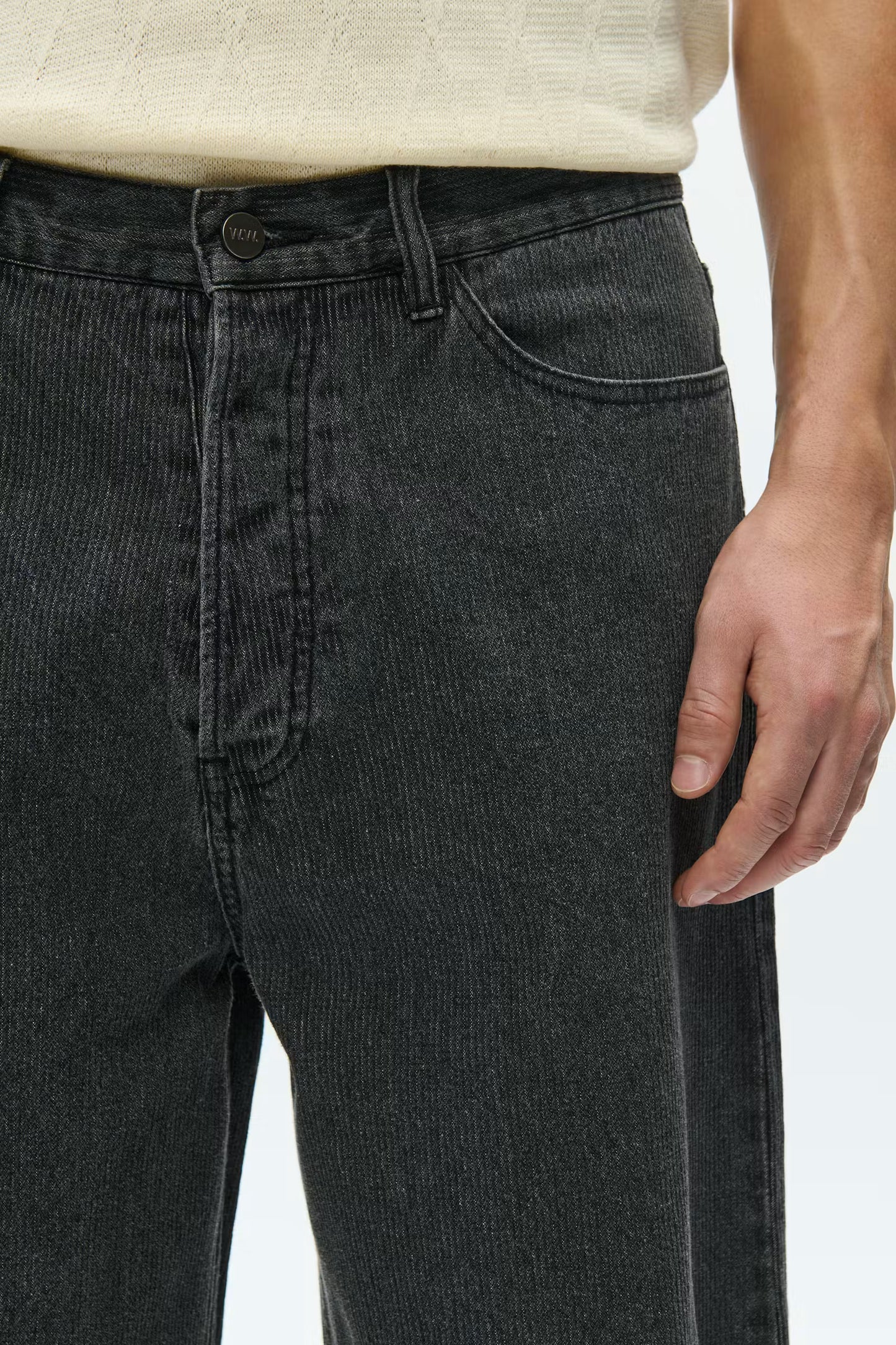 WWType 16 Jorts, Washed Black