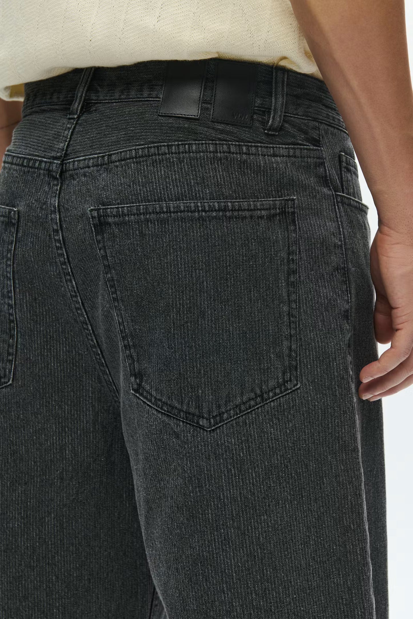 WWType 16 Jorts, Washed Black
