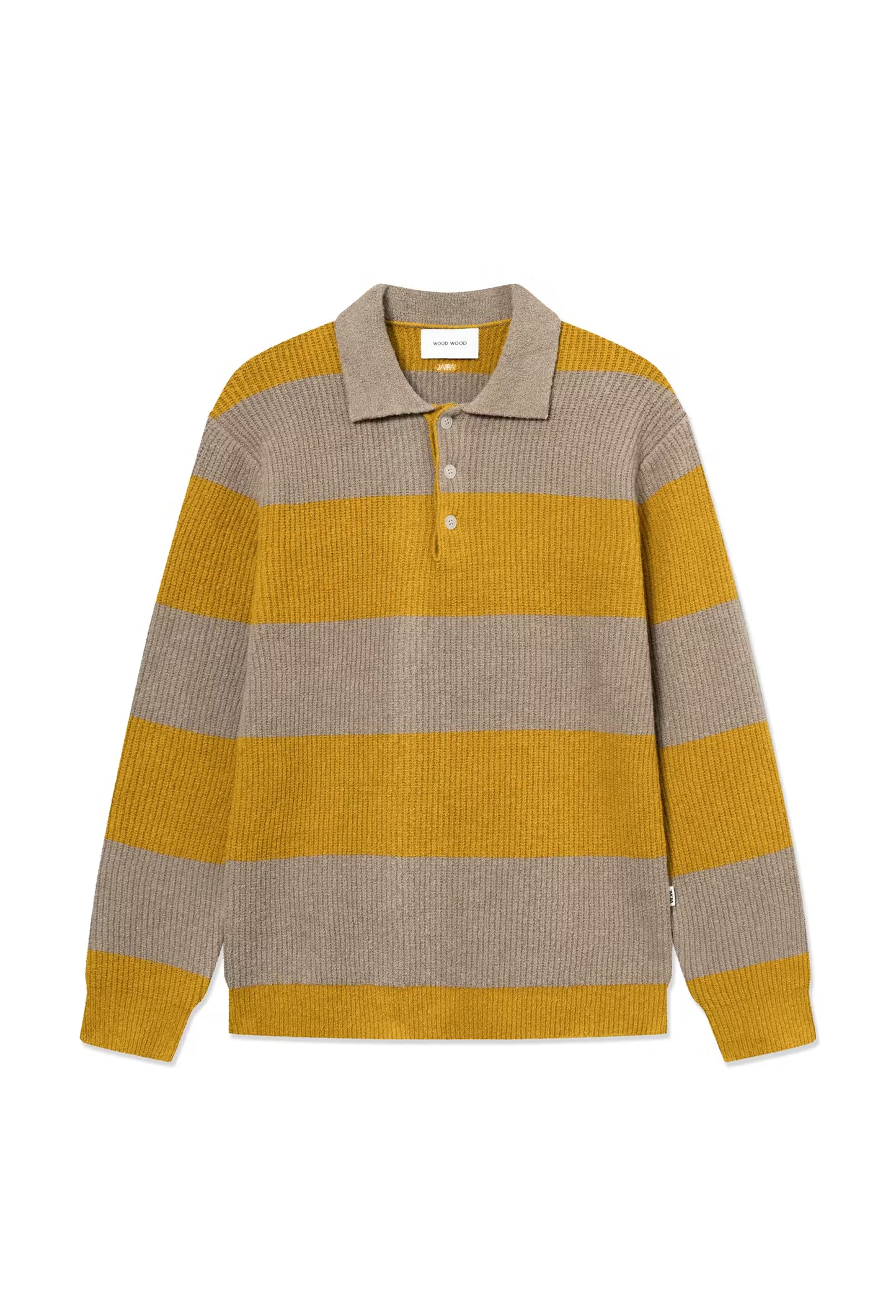WWKimse Polo Golden Palm Stripe, Wood Wood, Såininorden