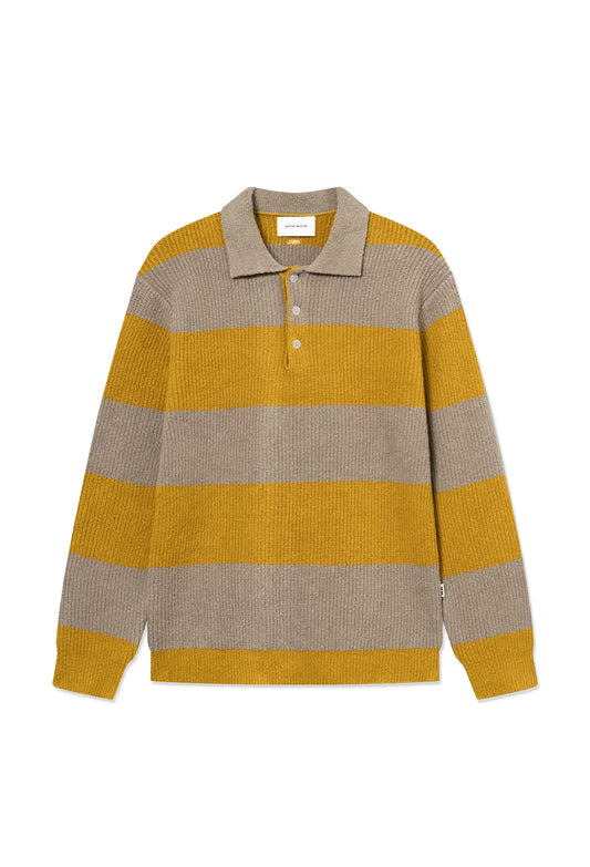 WWKimse Polo Golden Palm Stripe, Wood Wood, Såininorden