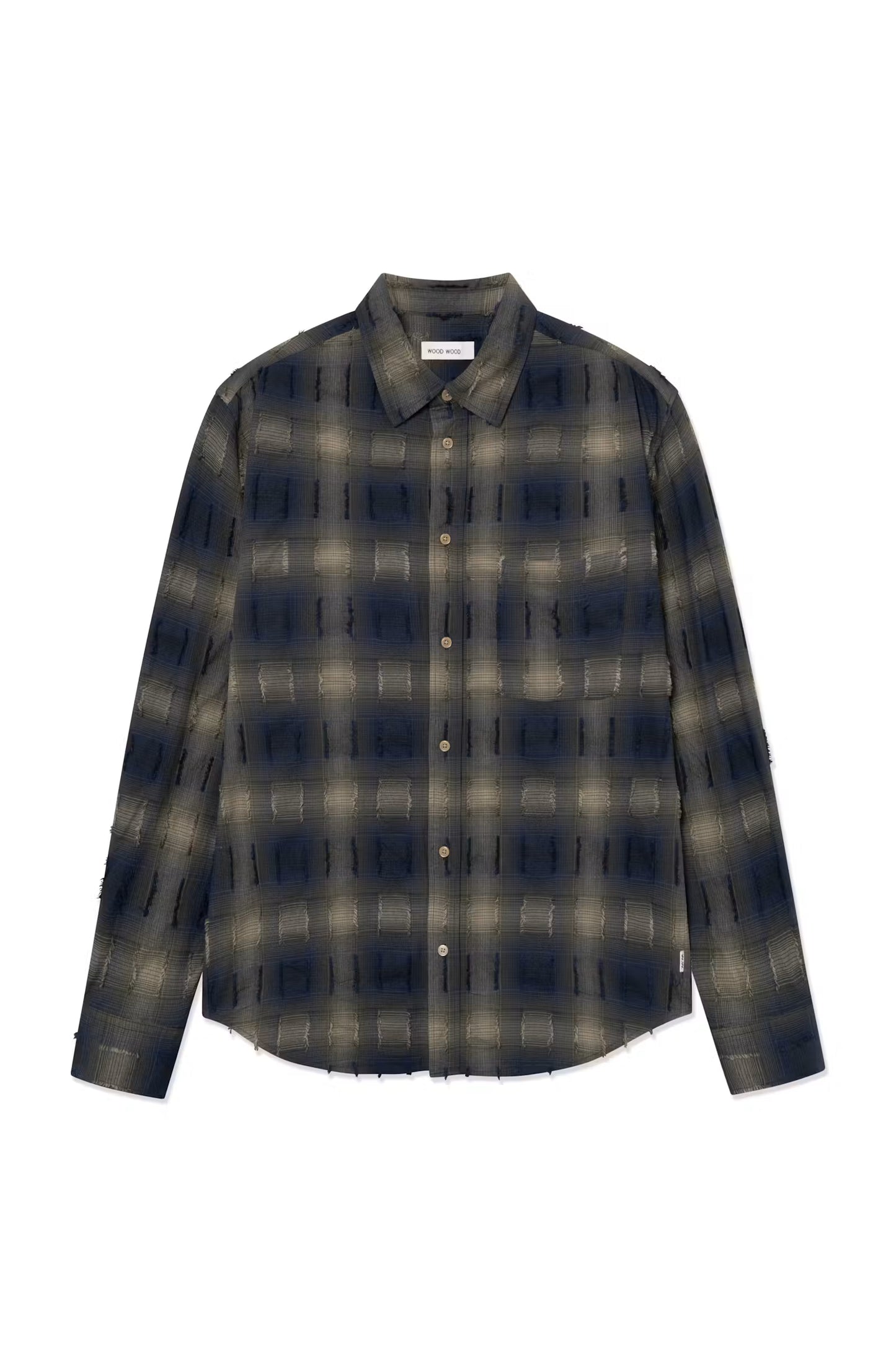 WWCarter Shirt Salute Check, Wood Wood