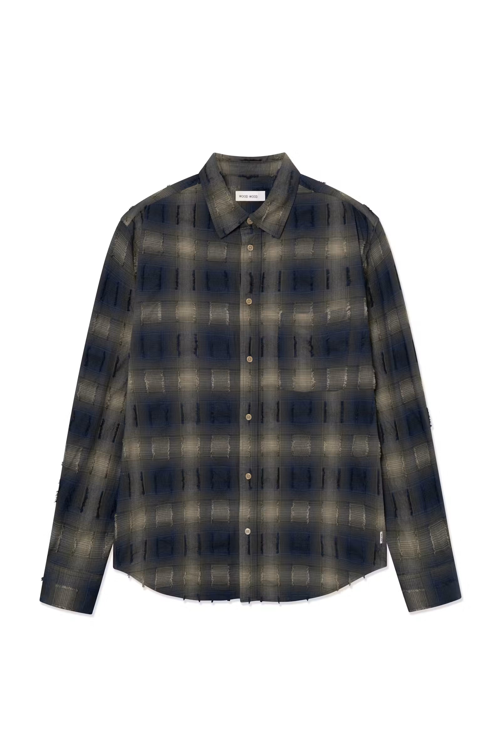 WWCarter Shirt Salute Check, Wood Wood