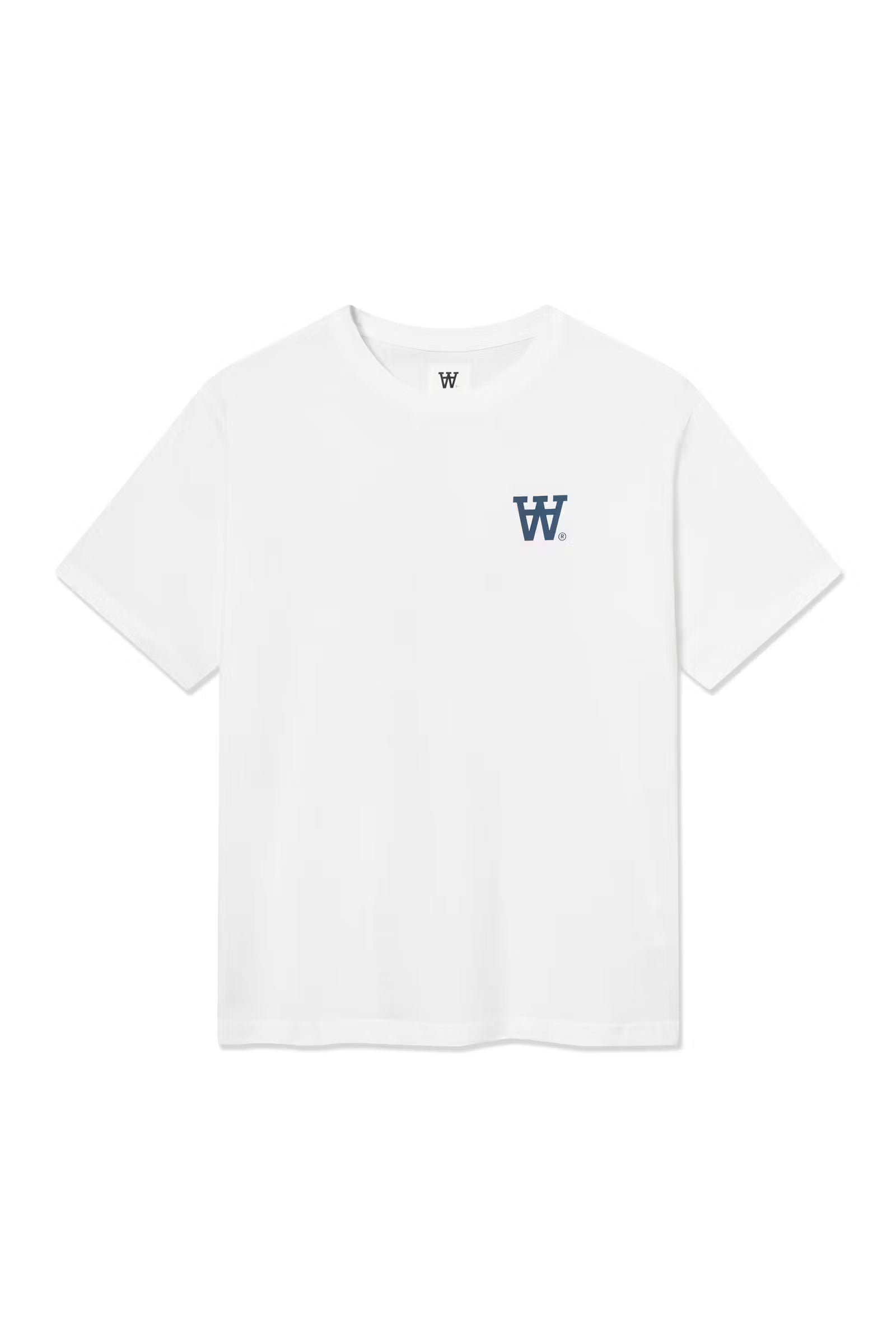 WWLiam T-shirt Fence Bright White, Wood Wood, Såininorden