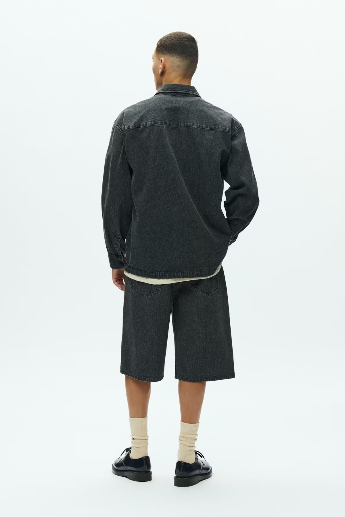 WWDavid Overshirt, Washed Black