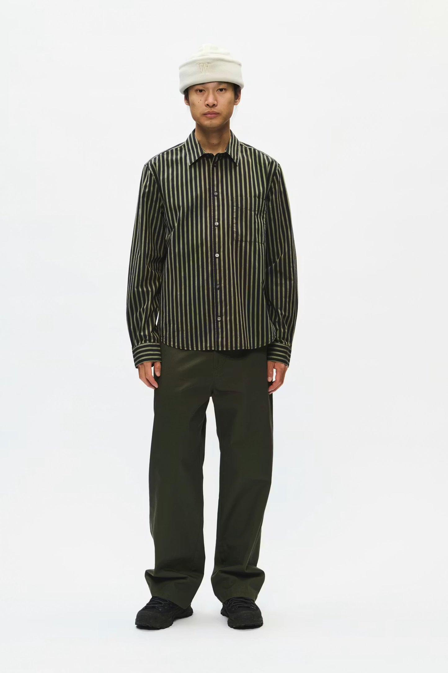 WWAdrian Shirt, Going Green Stripe