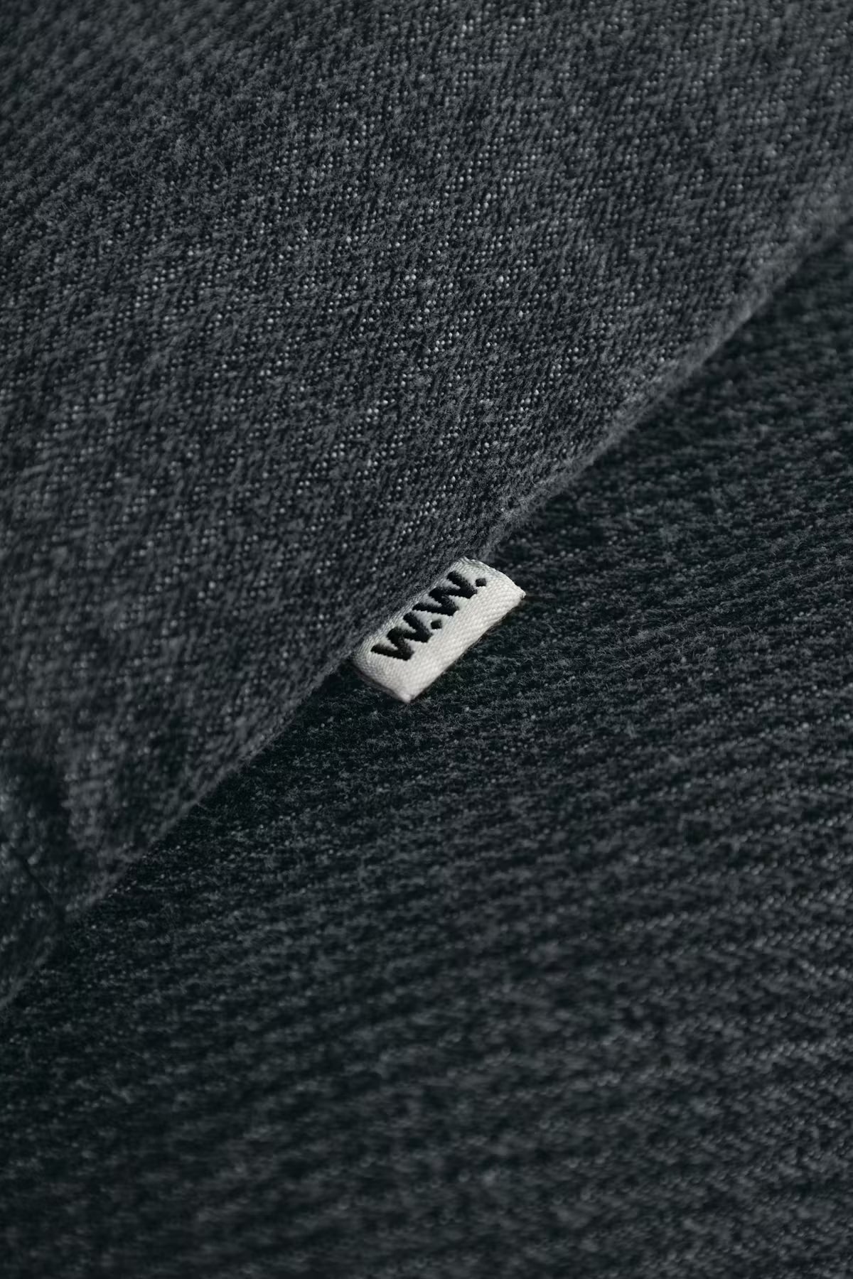 WWDavid Overshirt, Washed Black