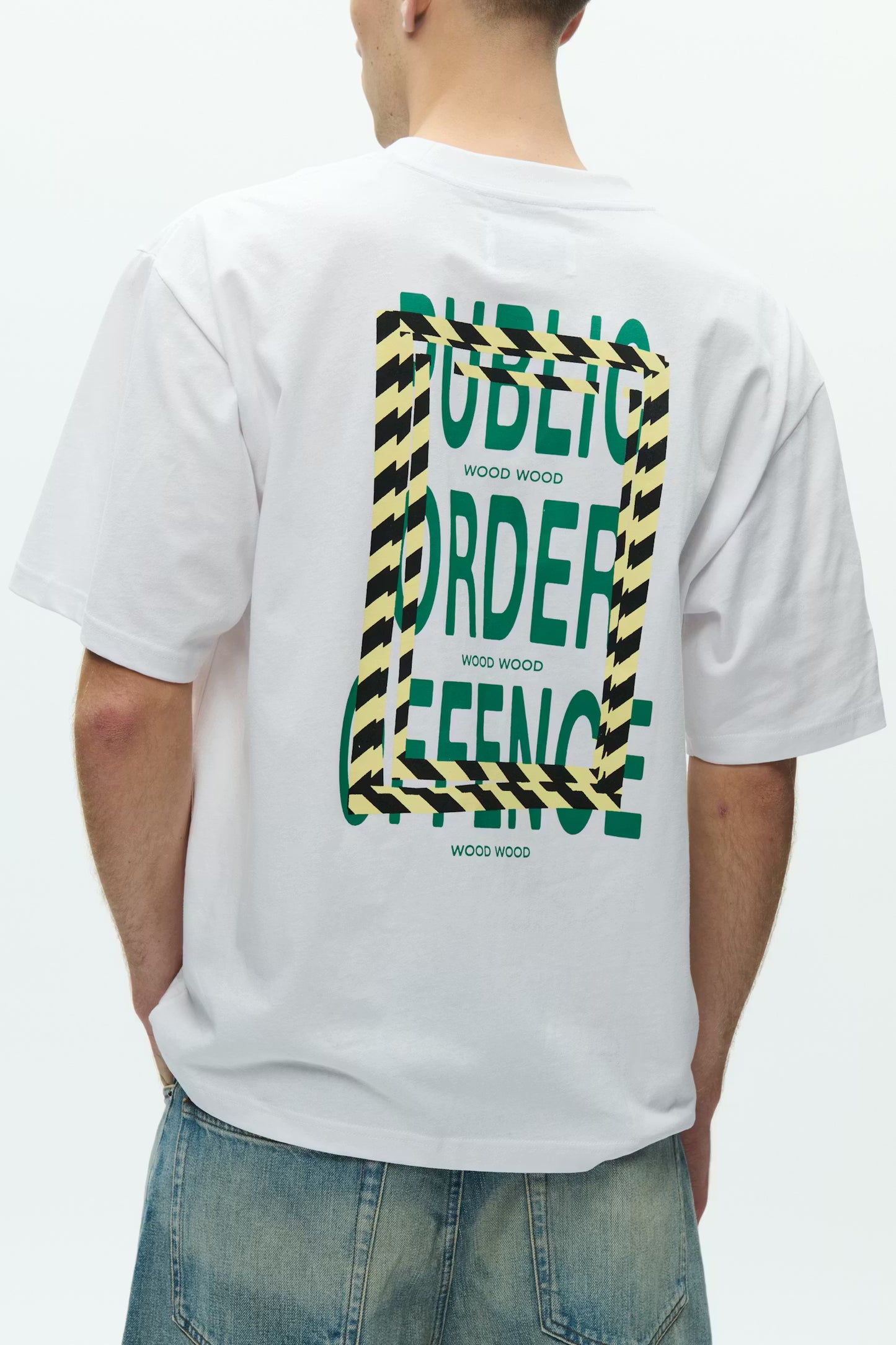 WWGary T-shirt Public Order, Bright White