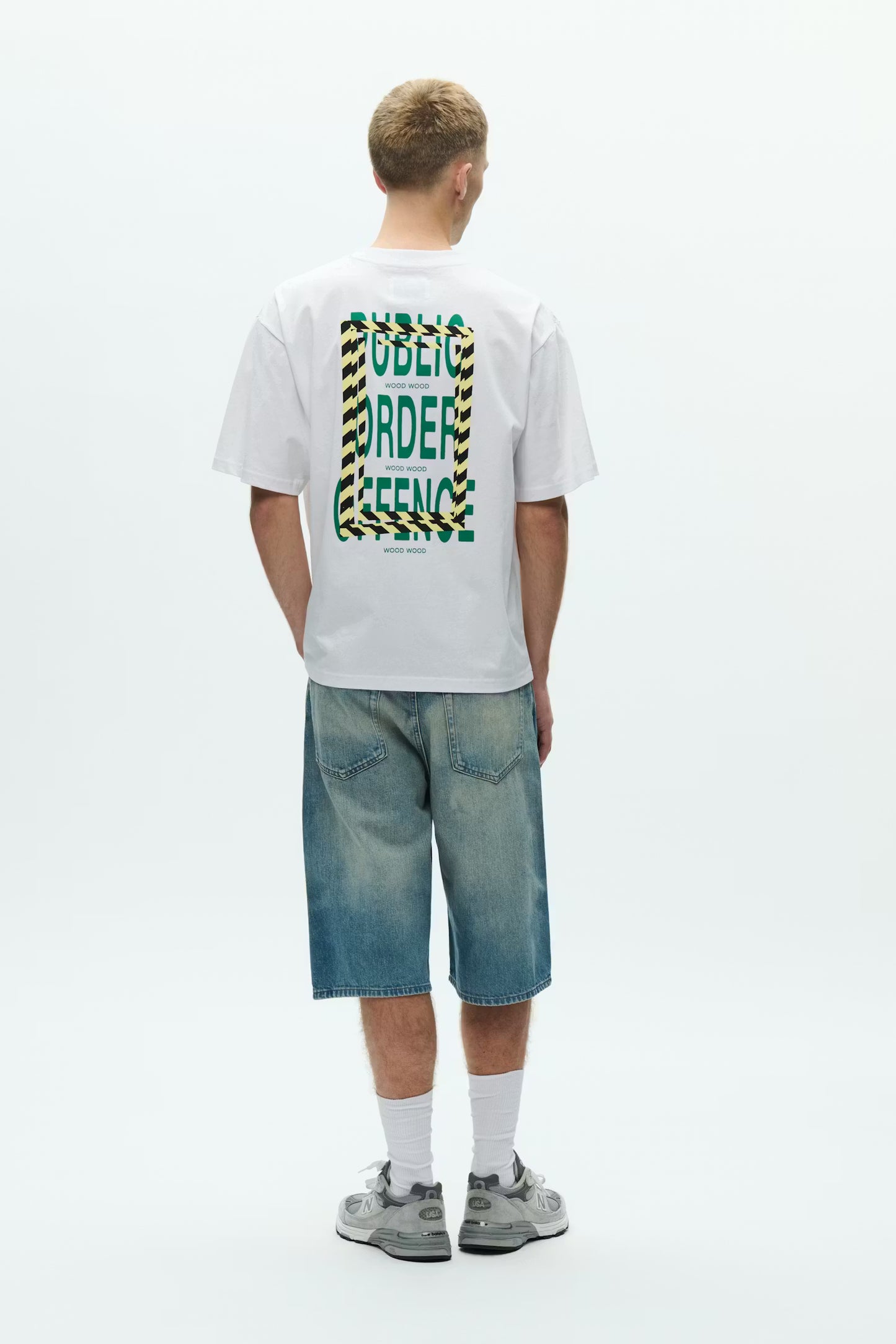 WWGary T-shirt Public Order, Bright White