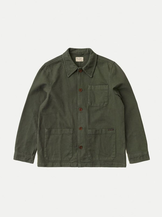 Barney Worker Jacket Olive, Nudie Jeans, Såininorden