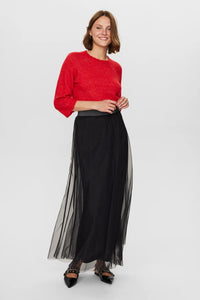 Nuea Maxi Skirt, Caviar