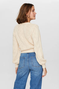 Numirna Cropped Cardigan, Sandshell