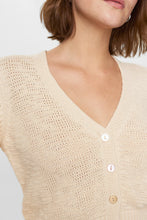 Ladda upp bild till gallerivisning, Numirna Cropped Cardigan, Sandshell
