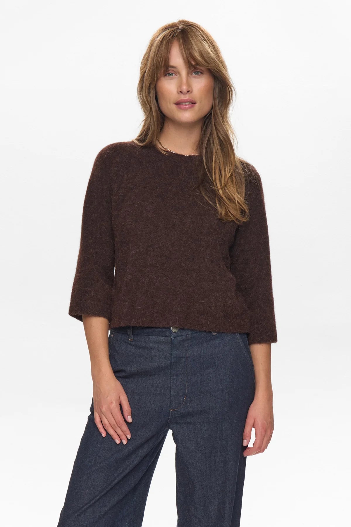 Nuriette Selma Pullover, Black Coffee