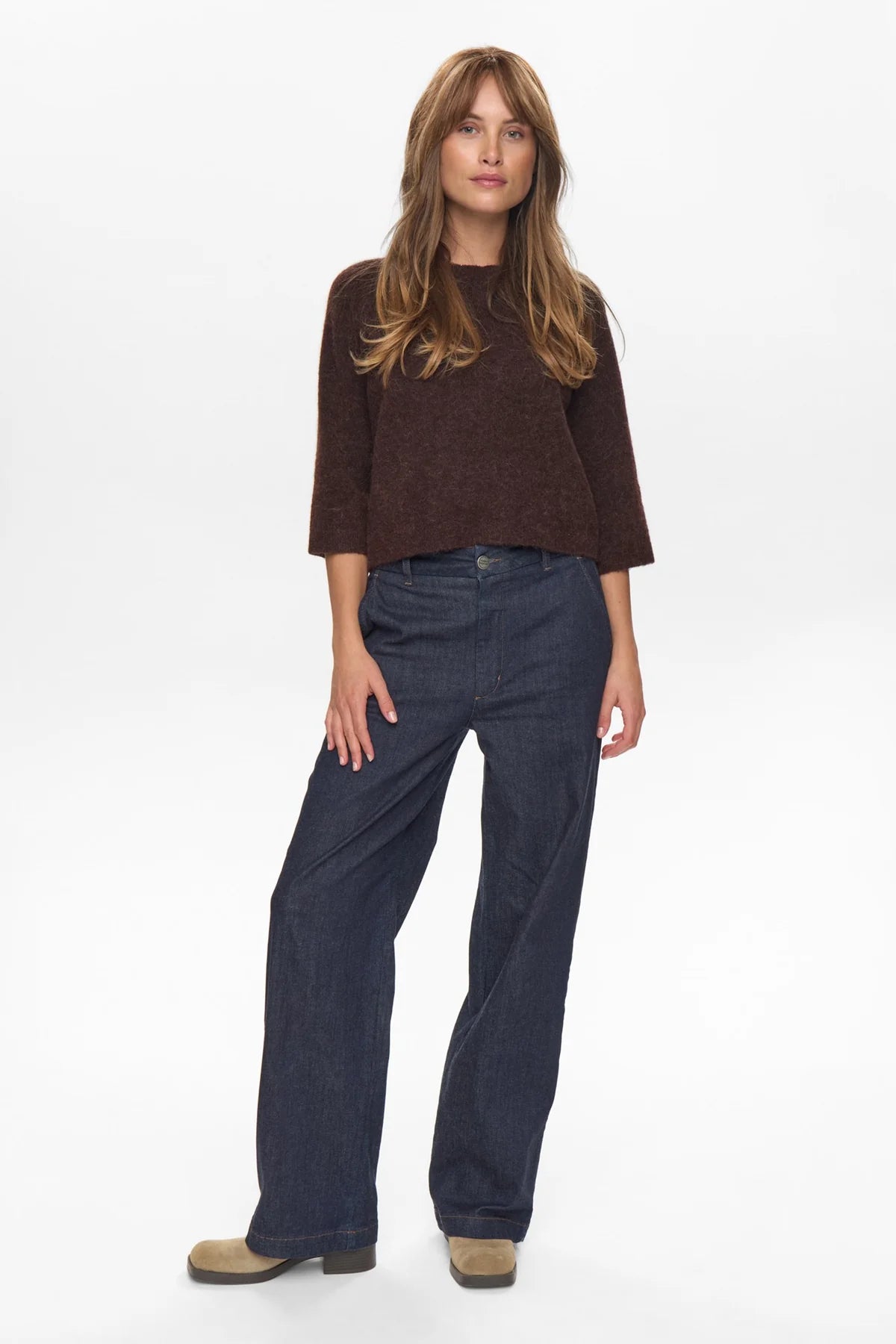 Nuriette Selma Pullover, Black Coffee