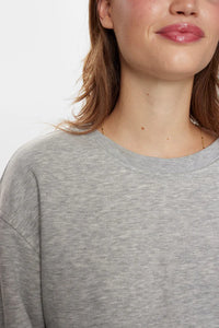 Nutyra Sweat, Medium Grey Melange