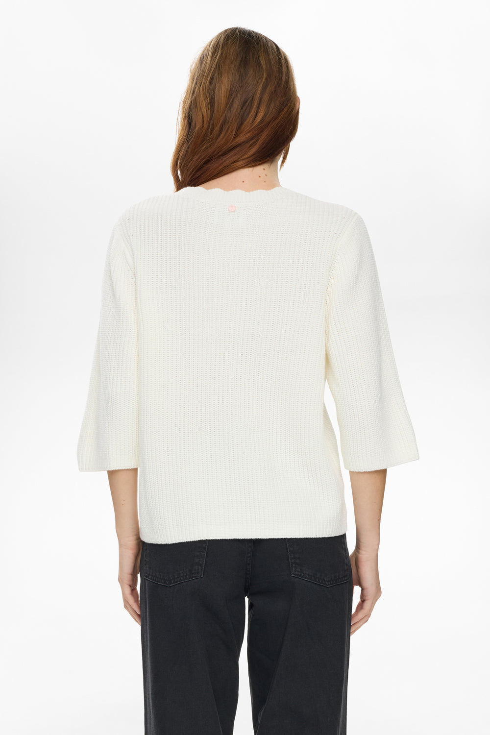 Numarley SS Pullover, Cloud Dancer