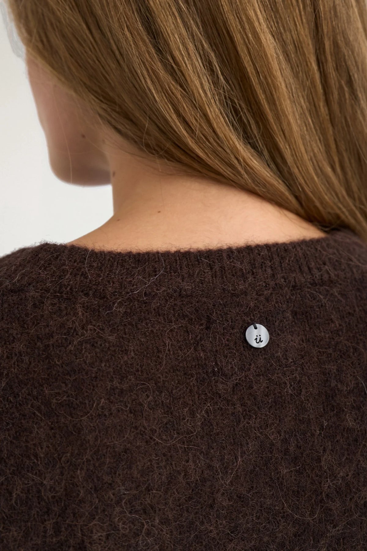 Nusuri Brushed SS Pullover, Chocolate Plum
