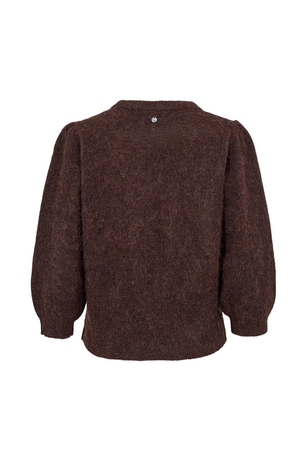 Nusuri Brushed SS Pullover, Chocolate Plum