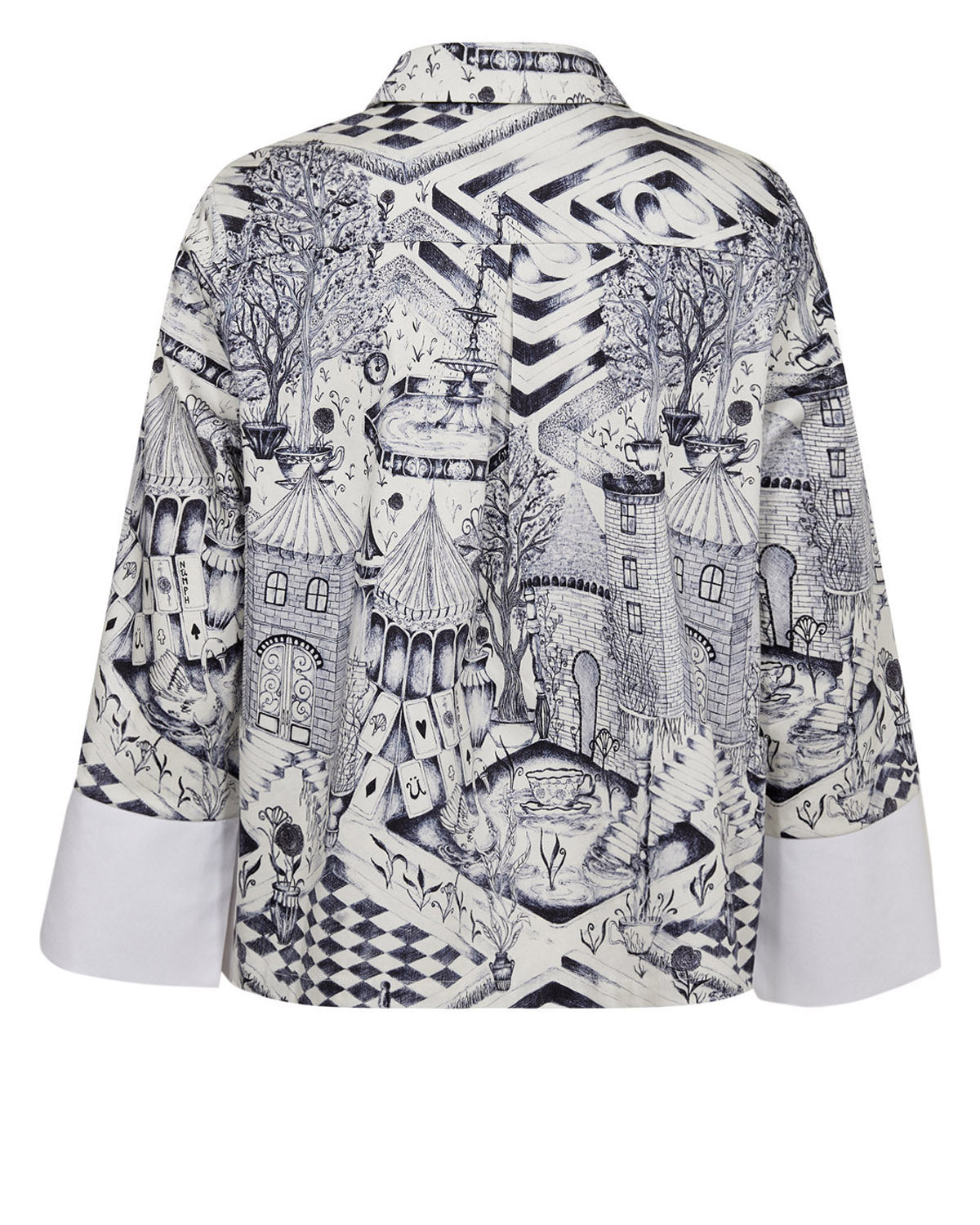 Nugardenia Shirt, Cloud Dancer