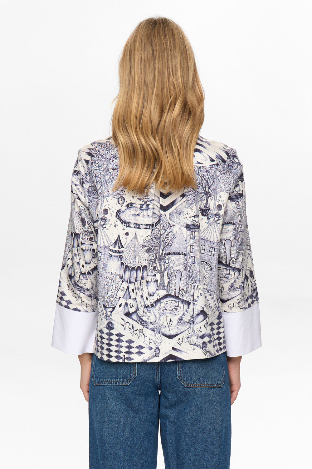 Nugardenia Shirt, Cloud Dancer