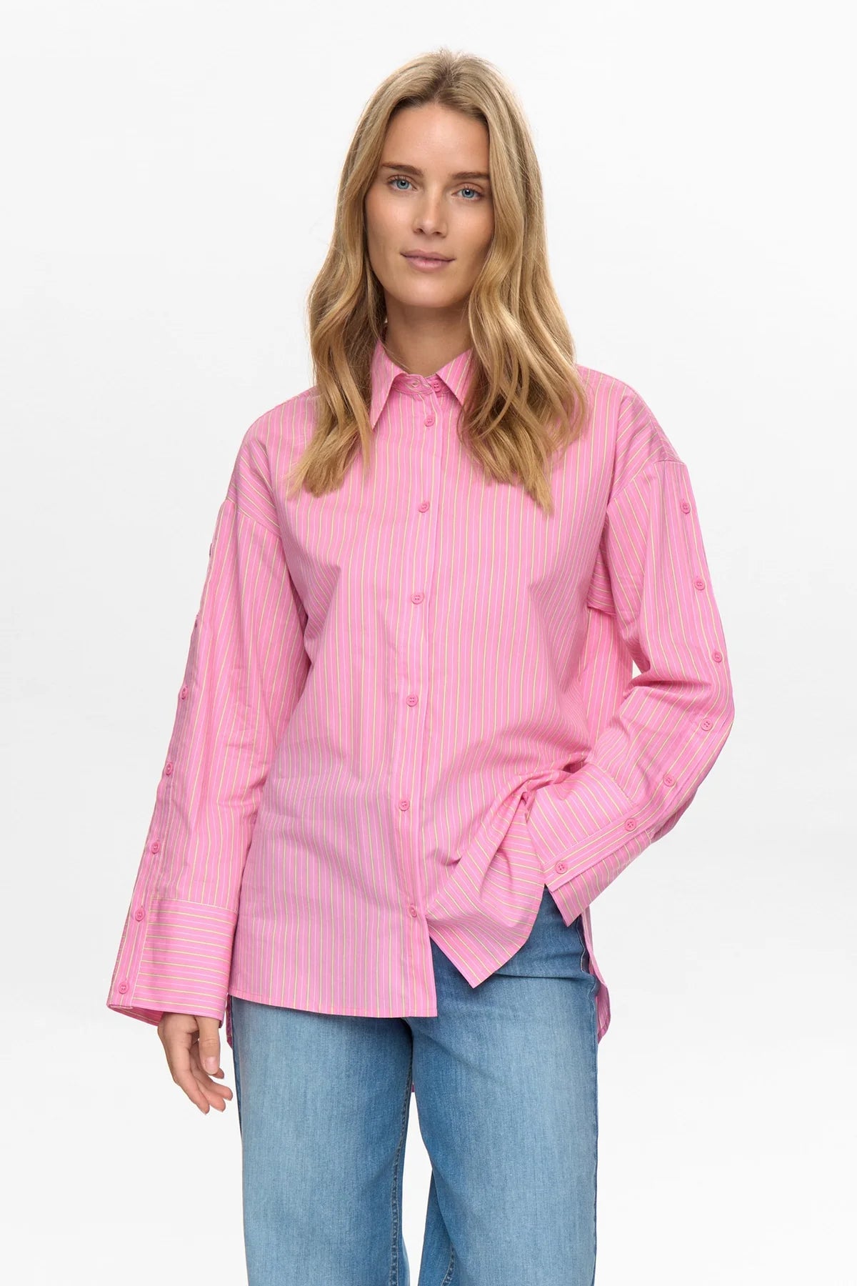 Nualica Shirt Fuchsia Pink, Nümph, Såininorden