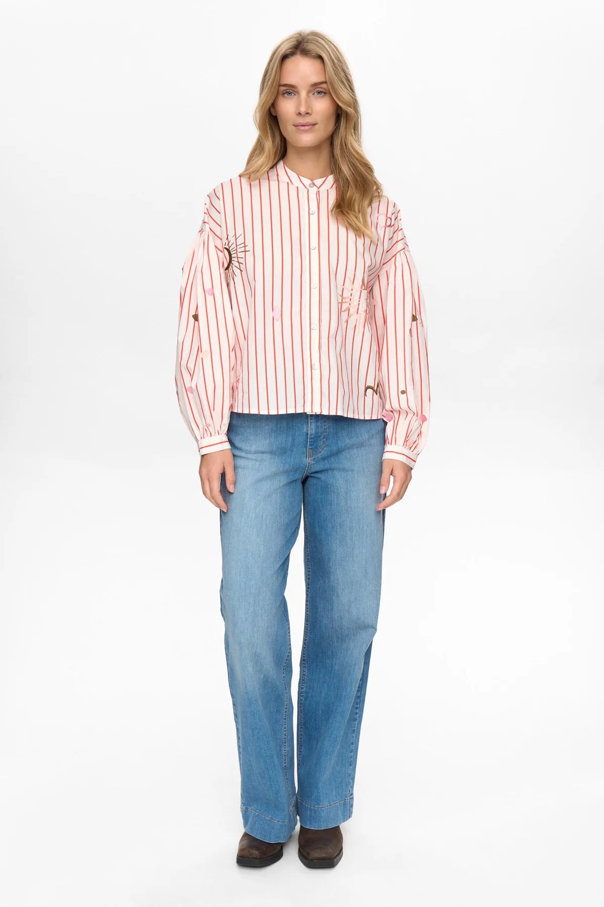 Nusoleima Shirt, Cloud Dancer