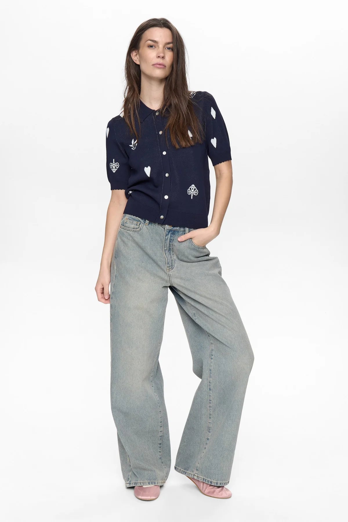 Numalitta Cardigan, Dark Sapphire