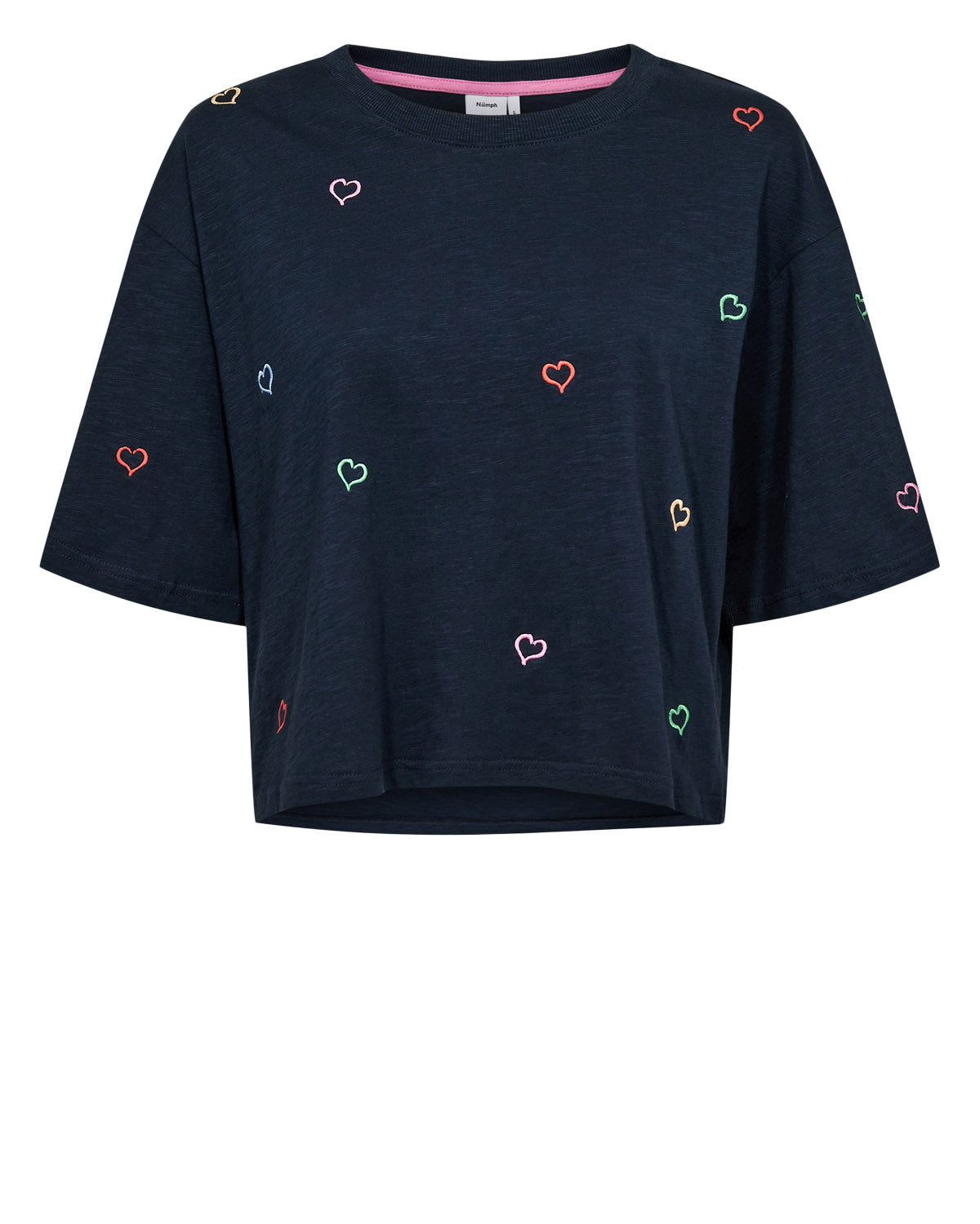 Nulovine Boxy T-shirt Dark Sapphire, Nümph, Såininorden