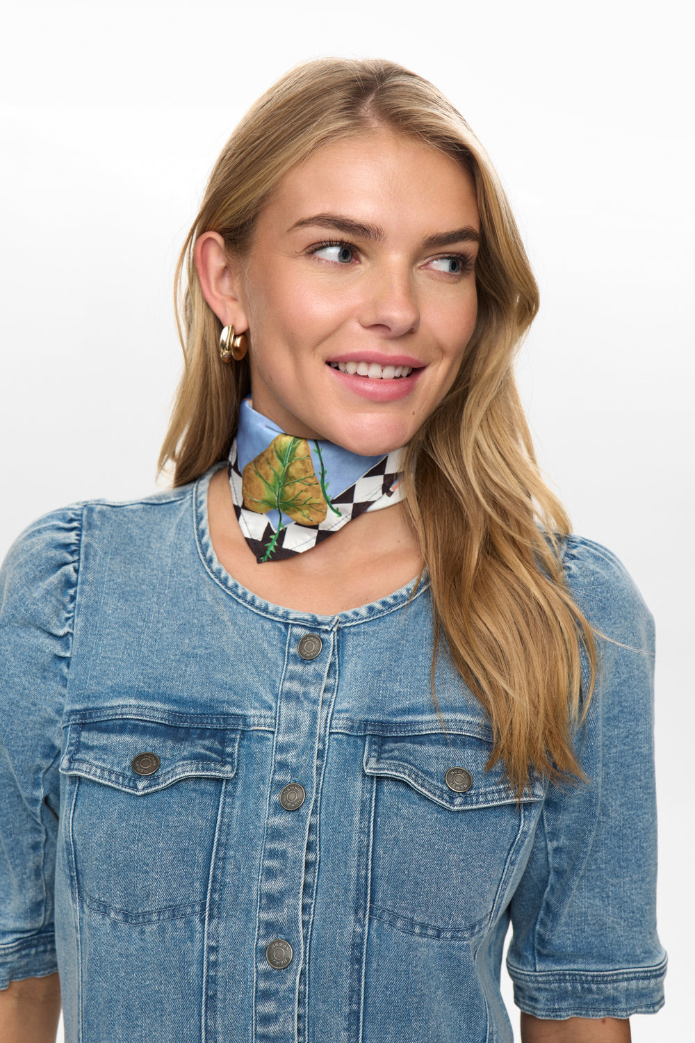 Numocha Satin Scarf, Vibrant Green