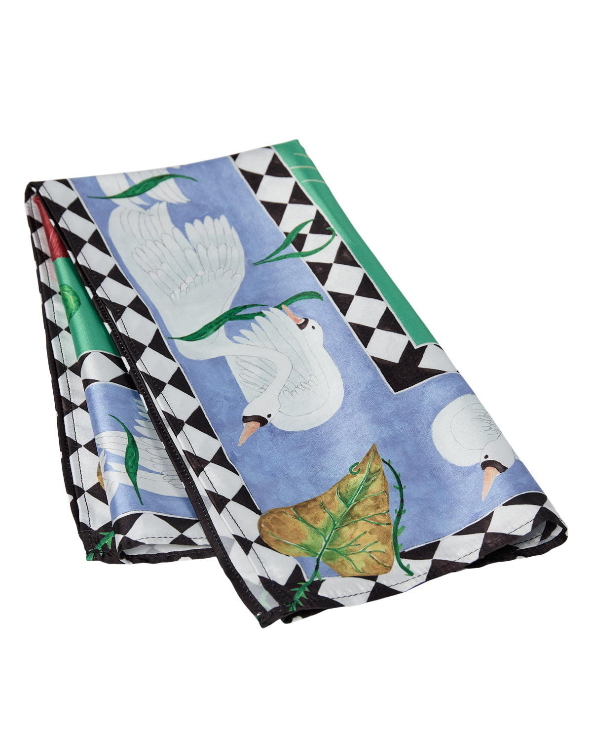 Numocha Satin Scarf, Vibrant Green