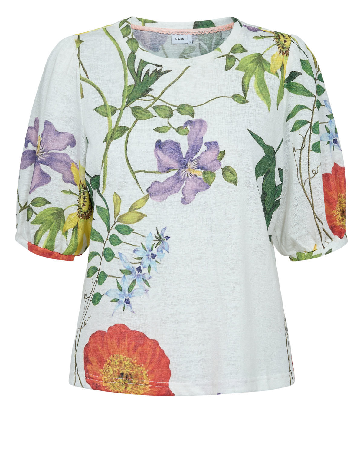 Nubelisa SS Blouse Cloud Dancer, Nümph, Såininorden