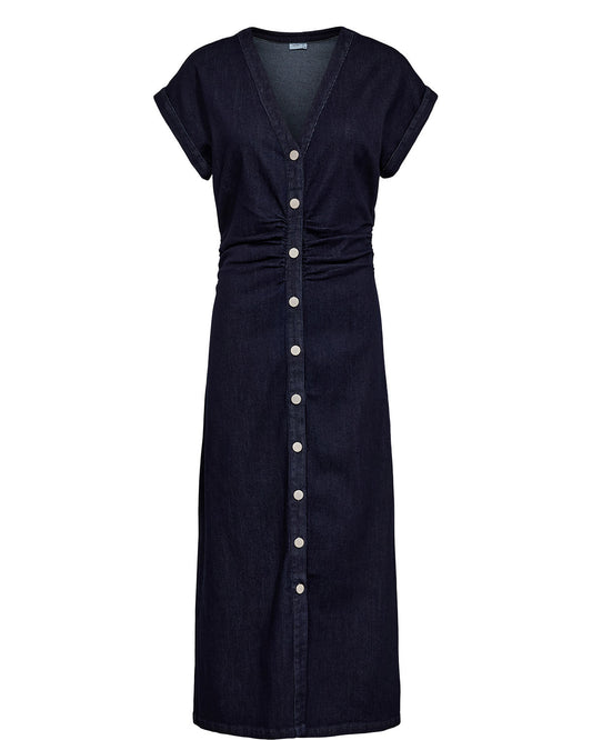Nualetta Dress Dark Blue Denim, Nümph, Såininorden