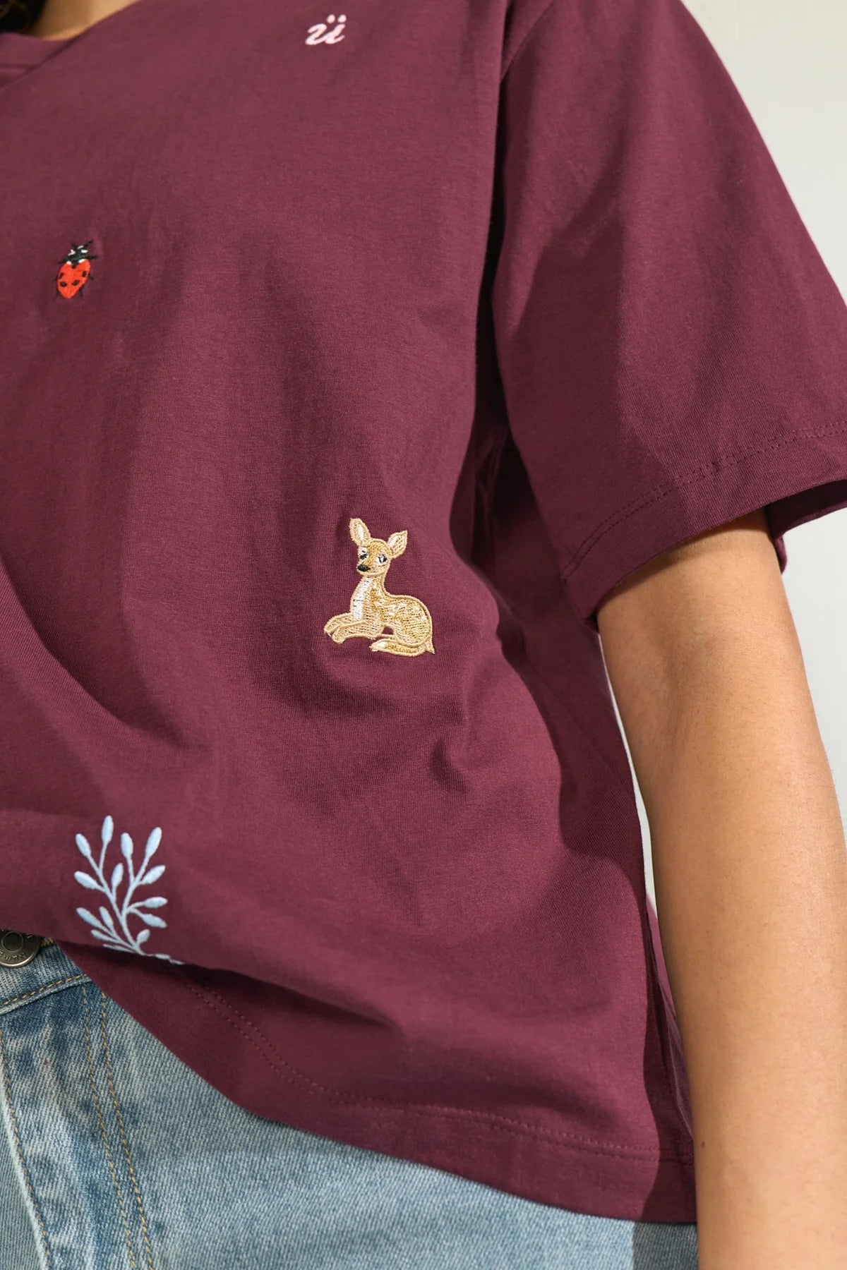 Nutenia Boxy T-shirt, Fig