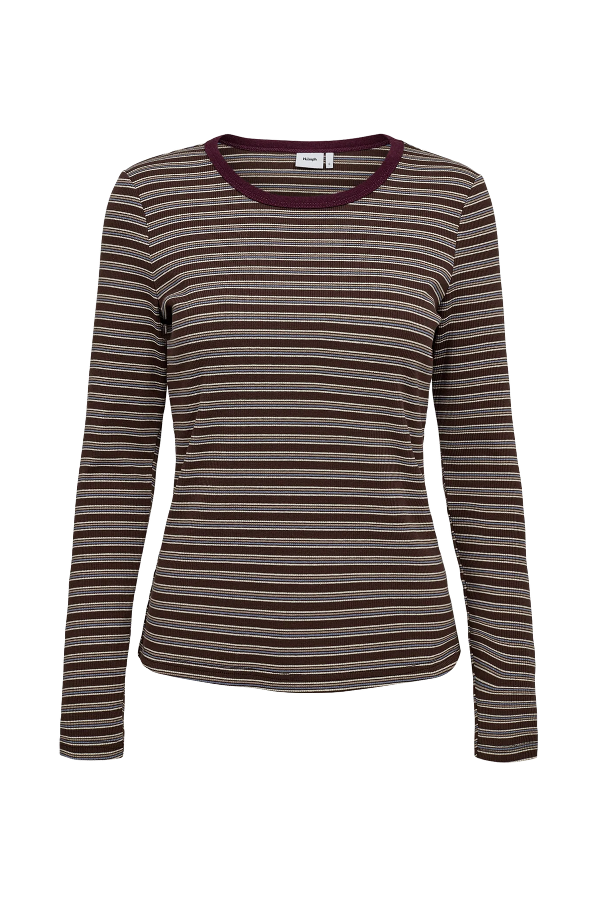Nuhennesy Blouse Deep Taupe, Nümph