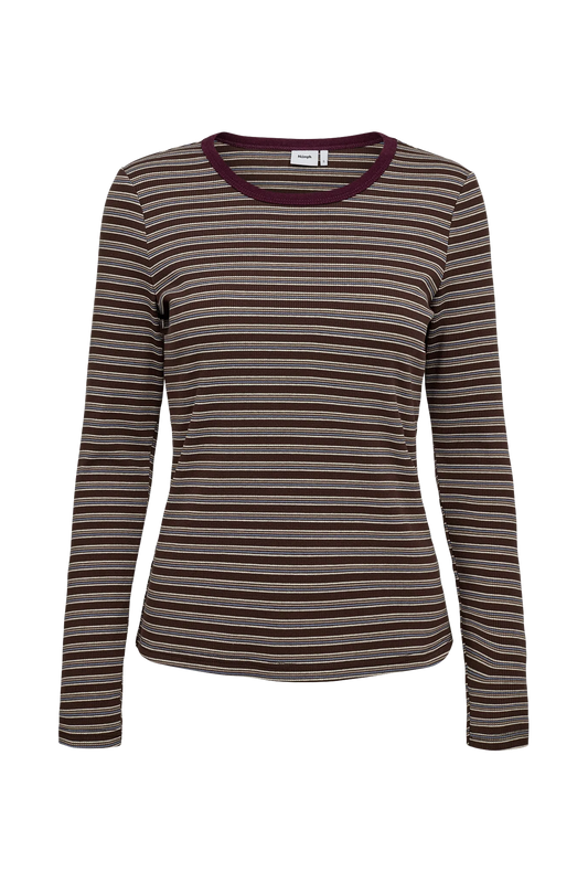 Nuhennesy Blouse Deep Taupe, Nümph