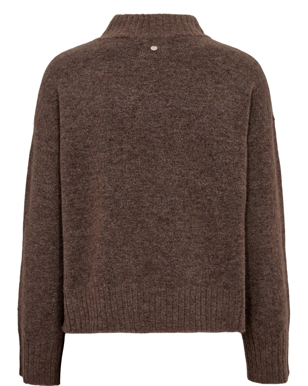 Nucarra Fuette Pullover, Deep Taupe Melange