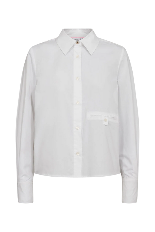 Nuasho Shirt Bright White, Nümph