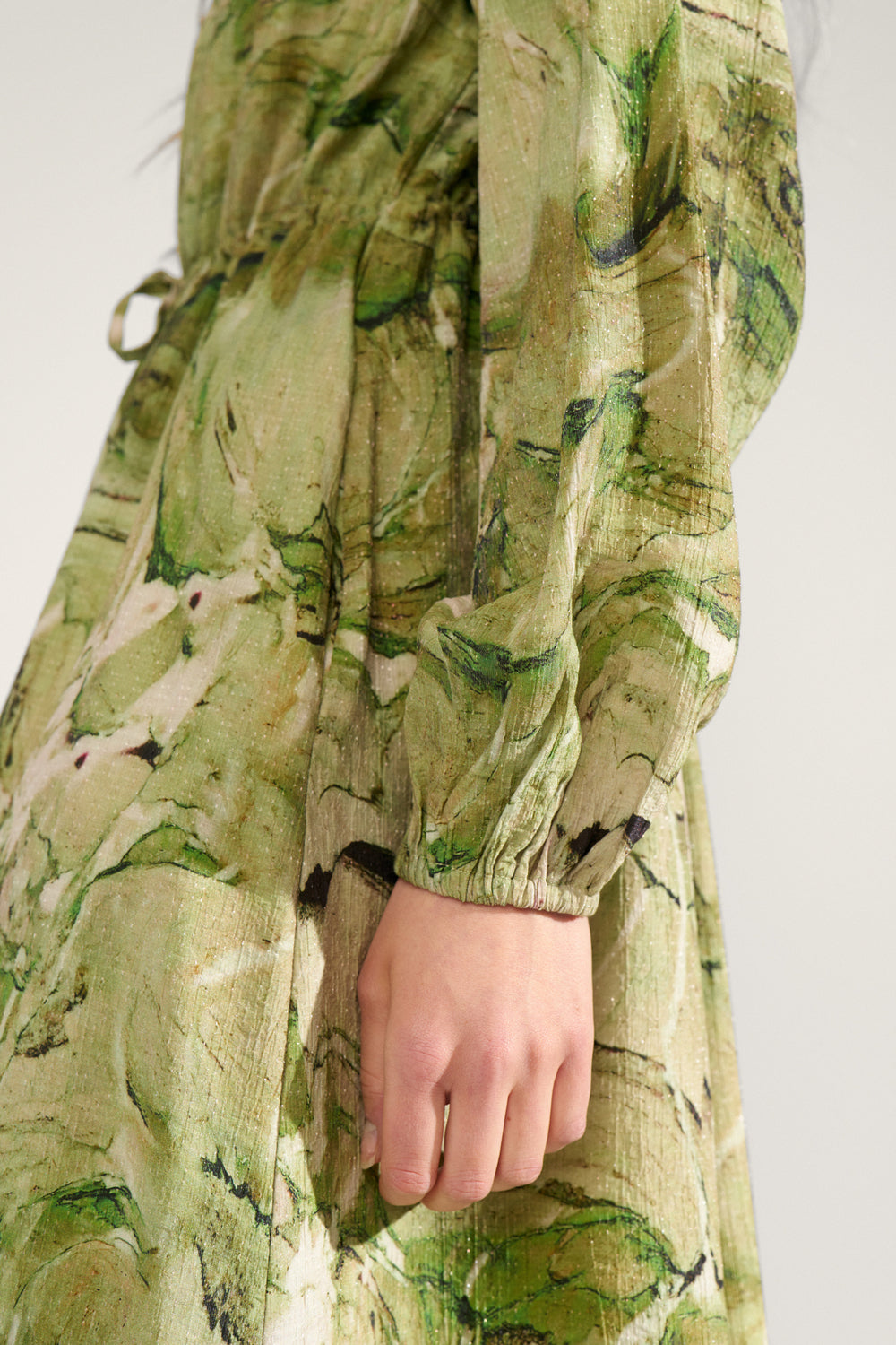 Numarla Dress, Calla Green