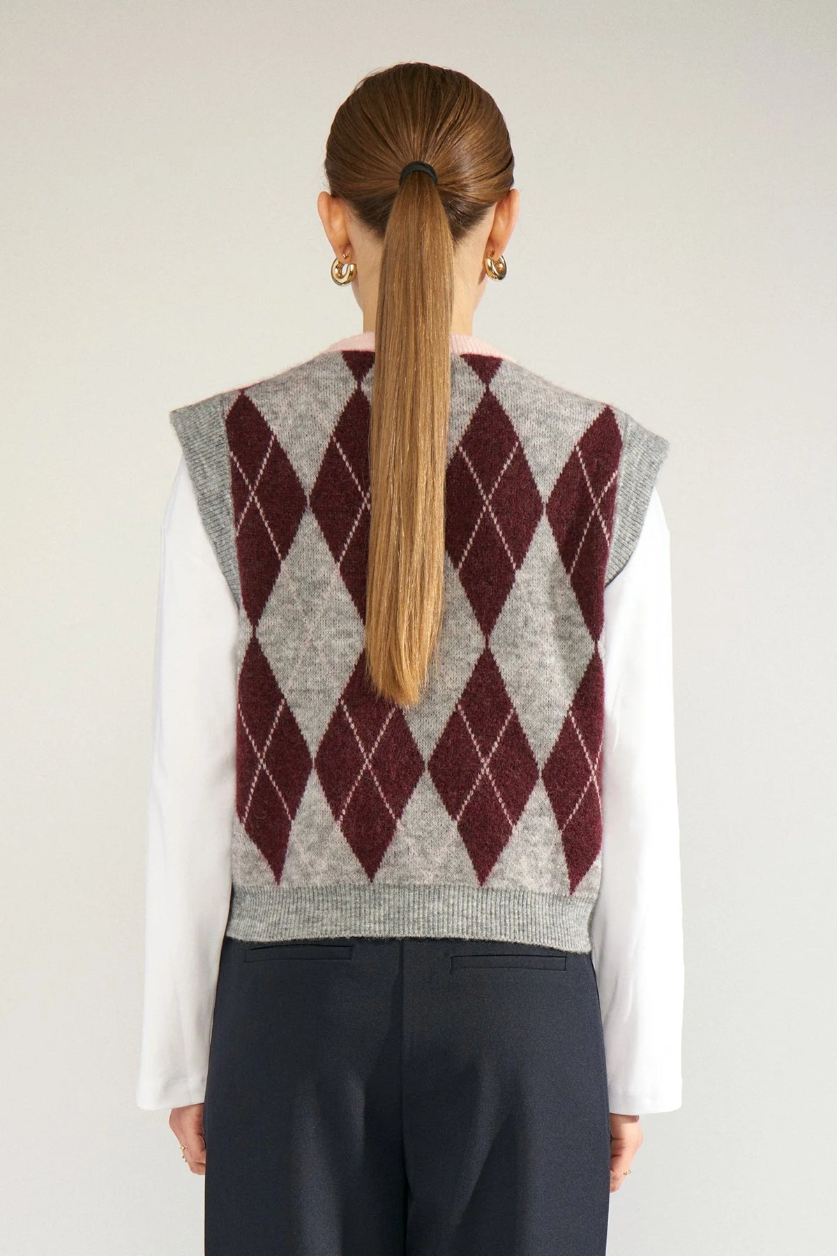 Nutikla Vest, Medium Grey Mel