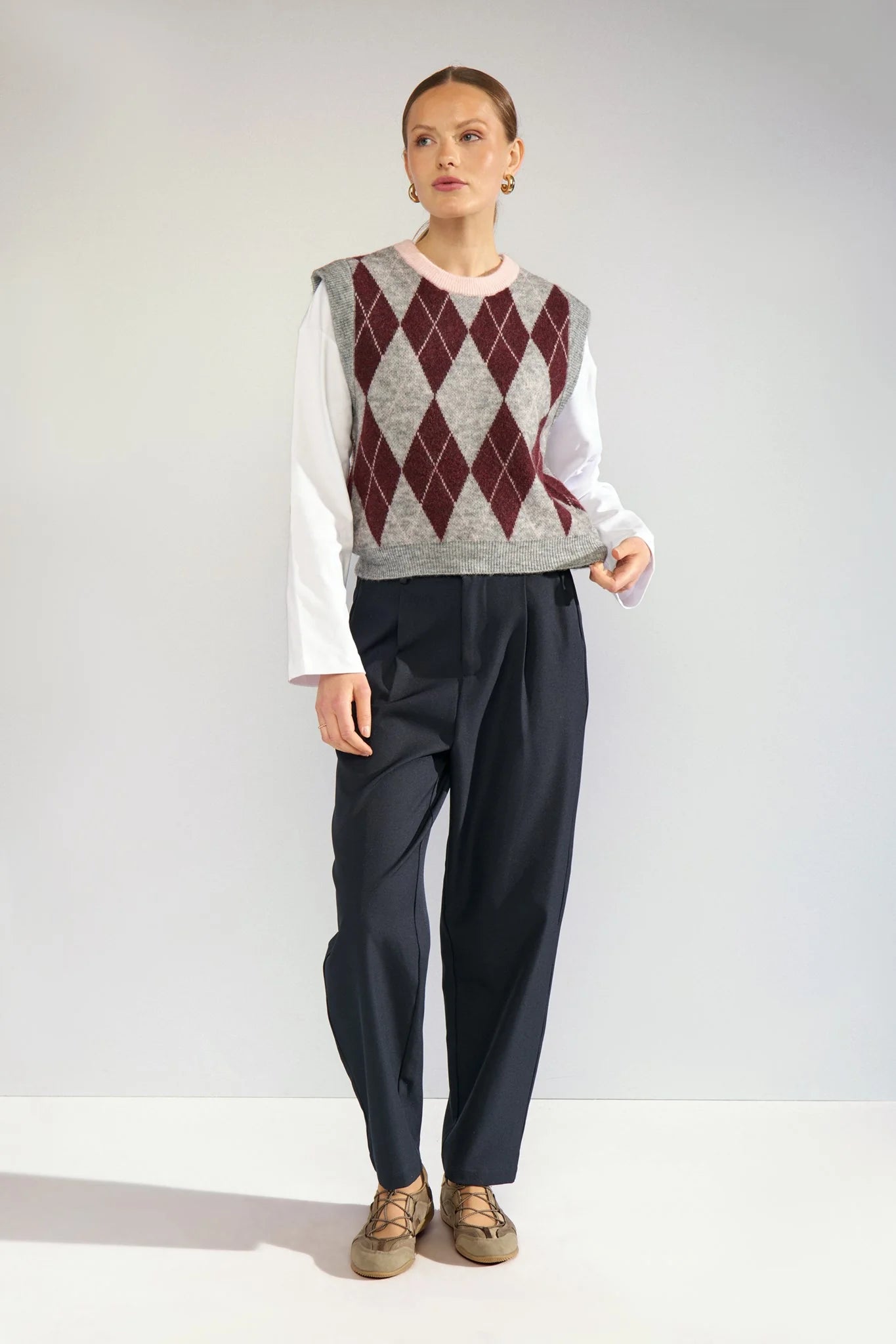 Nutikla Vest, Medium Grey Mel