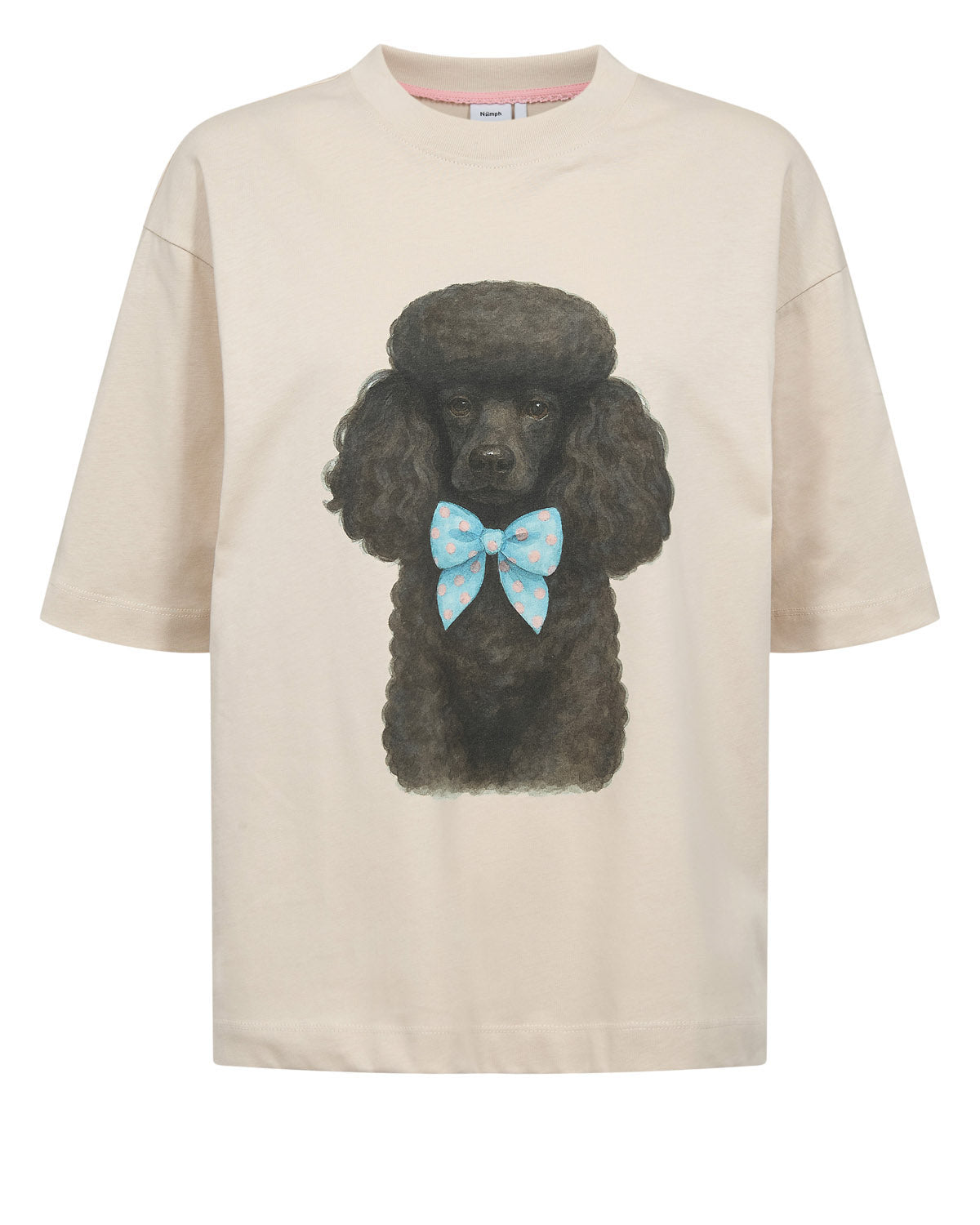 Nutova Oversize T-shirt Gray Morn, Nümph, Såininorden